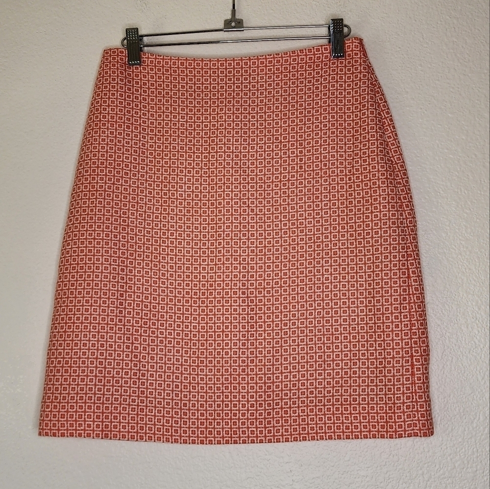 Boden Geometric Patterned Skirt  4R